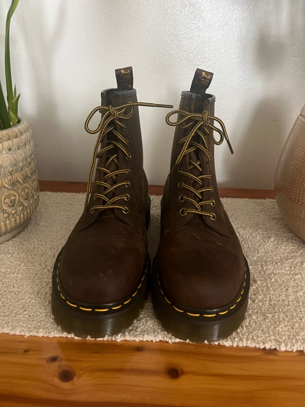 Dr. Martens 1460 Crazy Horse Lace Up Boots